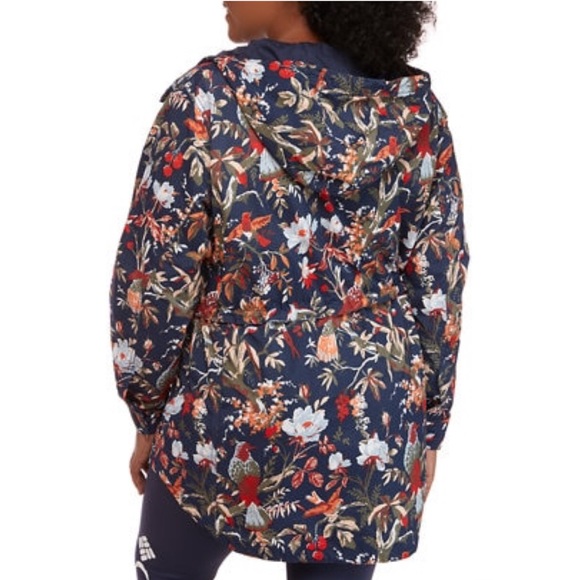 HP 🎉 Columbia | West Bluff Printed Anorak Hooded Jacket - Picture 2 of 6